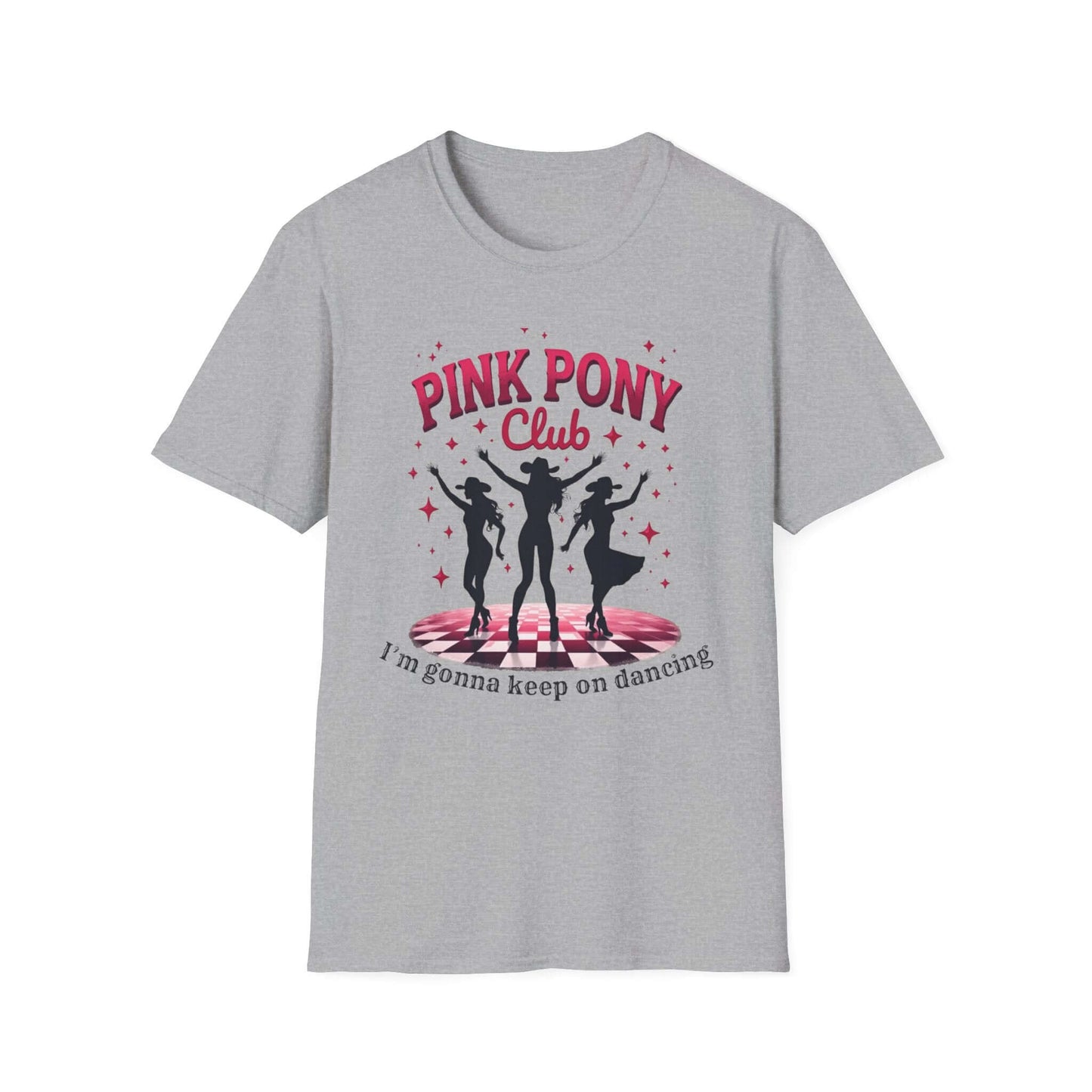 Pink Pony Club Dance T-Shirt, Unisex T-Shirt, Party Tee, Dance Lover Gift, Retro Club Shirt, Music Festival Apparel