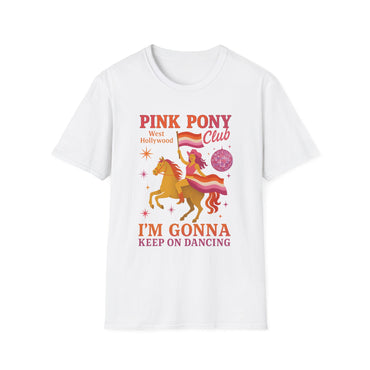 Pink Pony Club. WLW. Dance T-Shirt, Fun Tee, Gift for Kids, Party Shirt, Festival Apparel, Unicorn Lover Clothing
