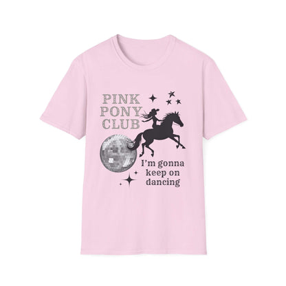 Whimsical Dance Club T-Shirt, Astrology Tee, Unicorn Shirt, Gift for Dancers, Casual Wear, Festival Outfit