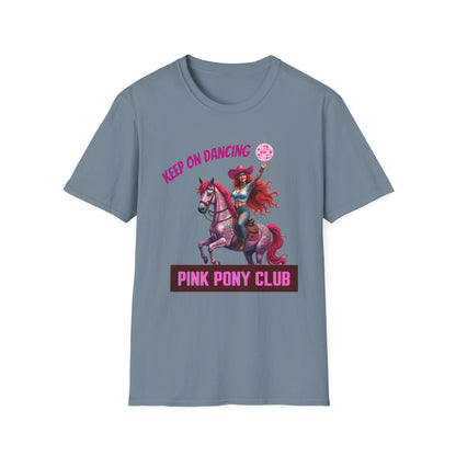 Chappell Roan: Pink Pony Club T-Shirt | Fun Unisex Softstyle Tee