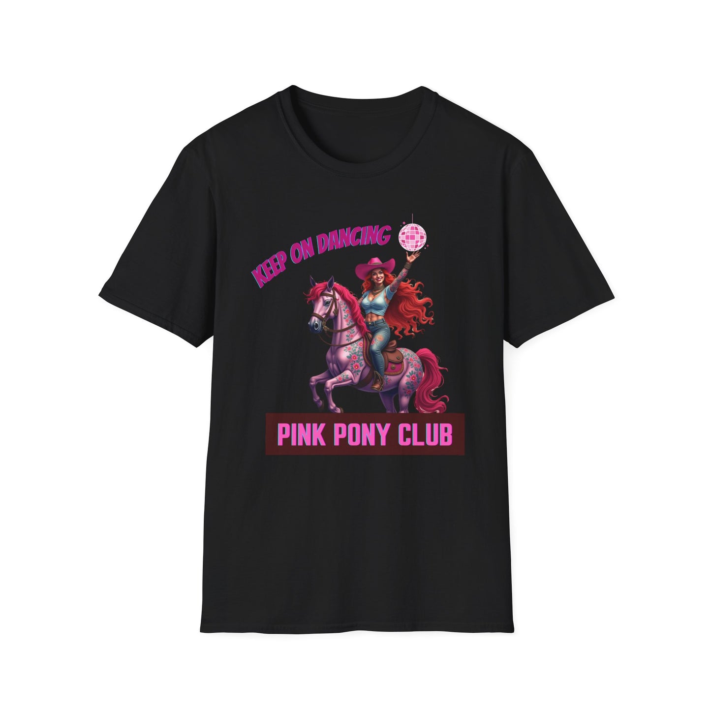 Chappell Roan: Pink Pony Club T-Shirt | Fun Unisex Softstyle Tee