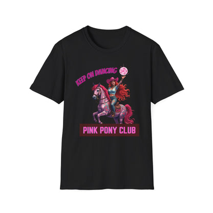 Chappell Roan: Pink Pony Club T-Shirt | Fun Unisex Softstyle Tee
