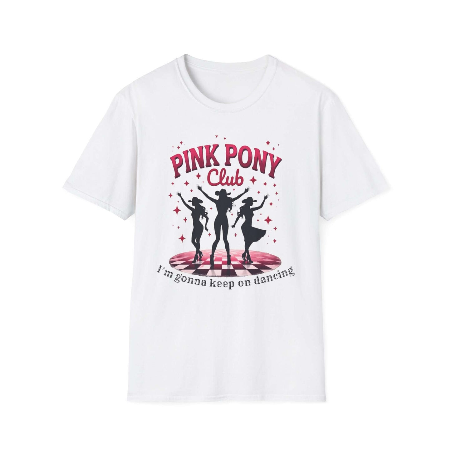 Pink Pony Club Dance T-Shirt, Unisex T-Shirt, Party Tee, Dance Lover Gift, Retro Club Shirt, Music Festival Apparel