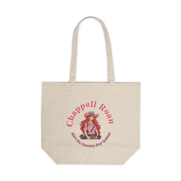 Keep On Dancing Canvas Tote - Pink Pony Club & Chappell Roan Design - Stylish Shopping Bag for Pride and Everyday Use