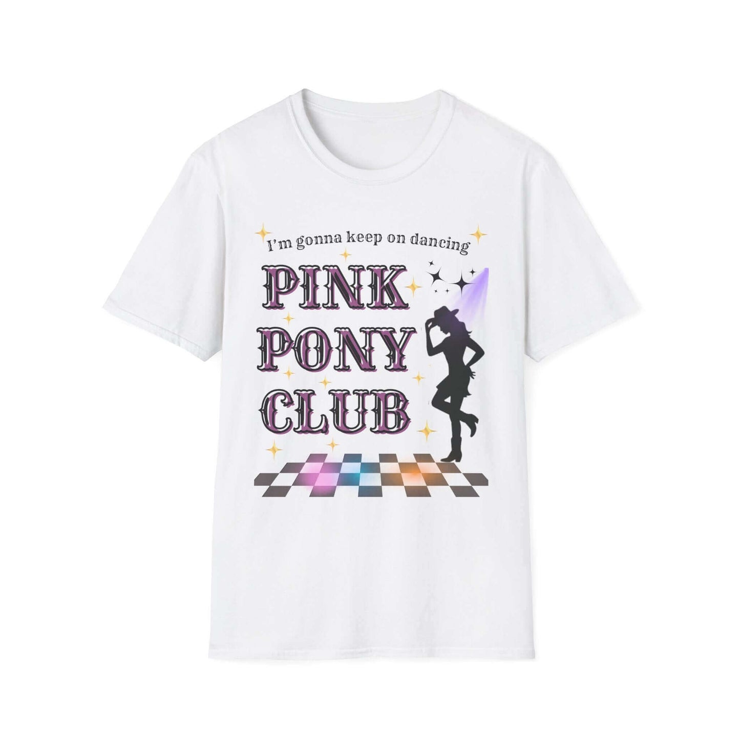 Pink Pony Club Shirt, Dance Party Tee, Unisex Graphic Shirt, Festival Outfit, Gift for Dancers