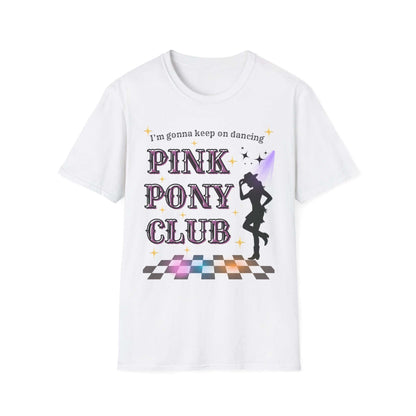 Pink Pony Club Shirt, Dance Party Tee, Unisex Graphic Shirt, Festival Outfit, Gift for Dancers