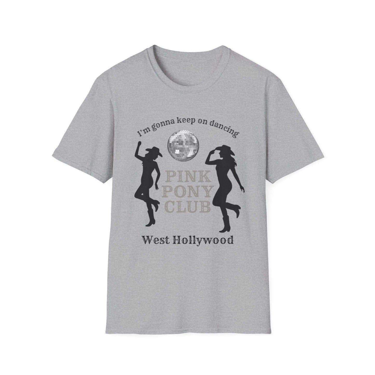 Pink Pony Club Unisex T-Shirt, Retro Disco Tee, Pink Pony Club Shirt, West Hollywood Apparel, Dance Party Fashion