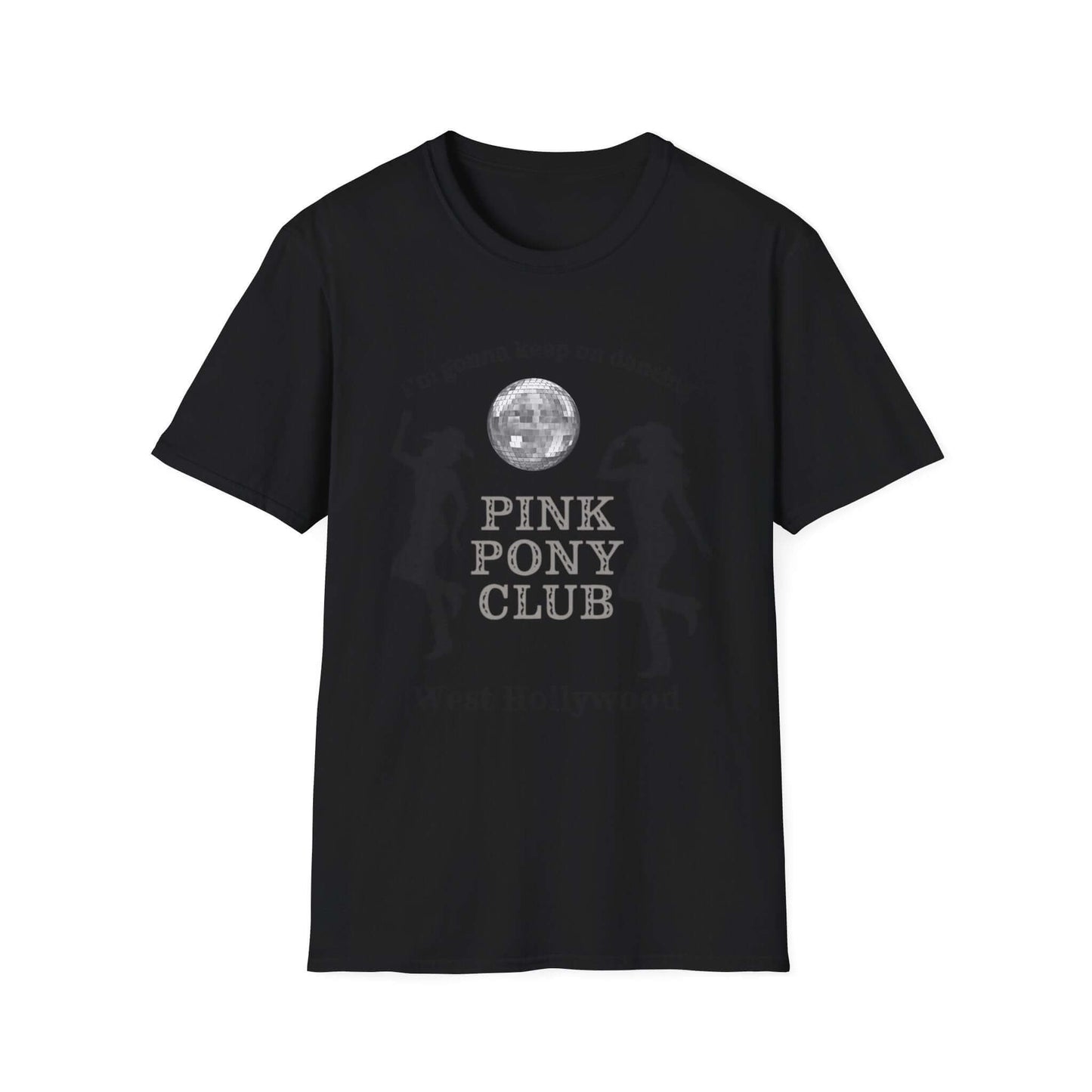 Pink Pony Club Unisex T-Shirt, Retro Disco Tee, Pink Pony Club Shirt, West Hollywood Apparel, Dance Party Fashion