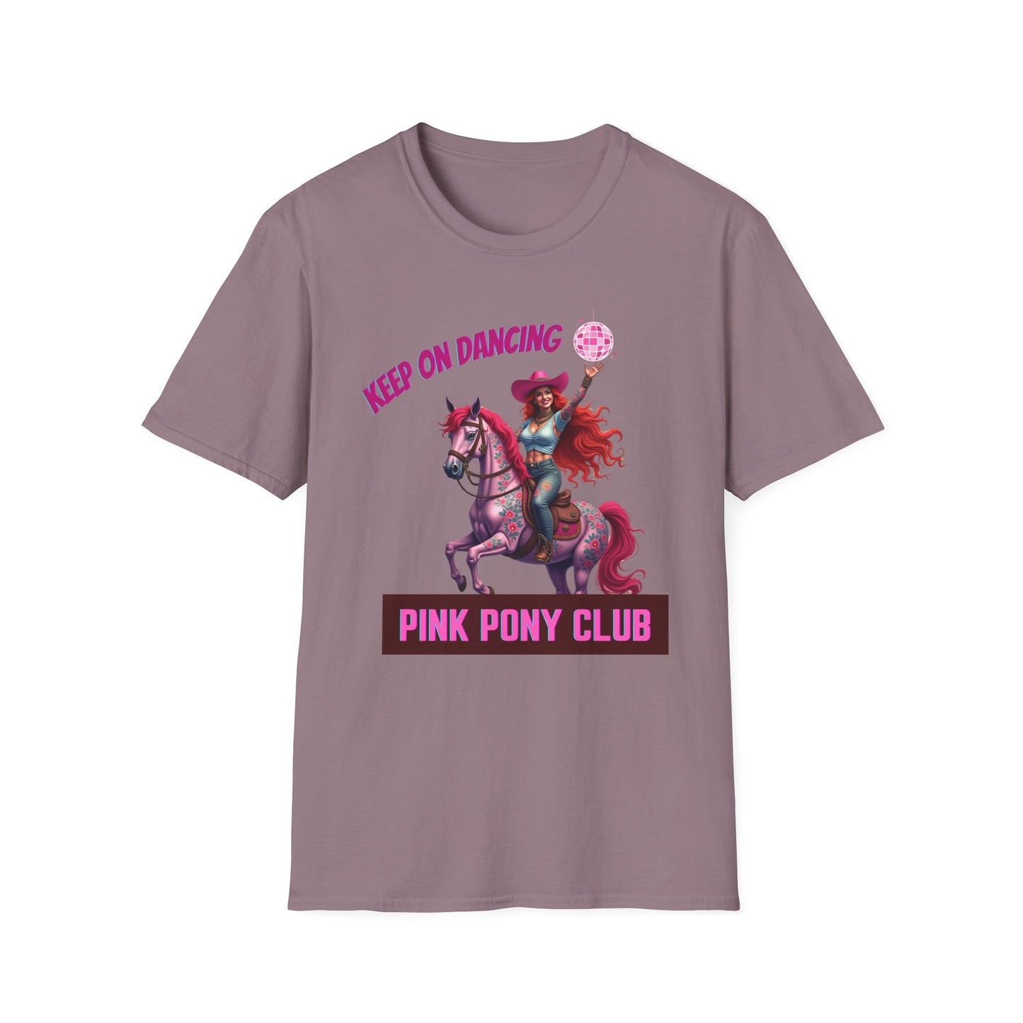 Chappell Roan: Pink Pony Club T-Shirt | Fun Unisex Softstyle Tee