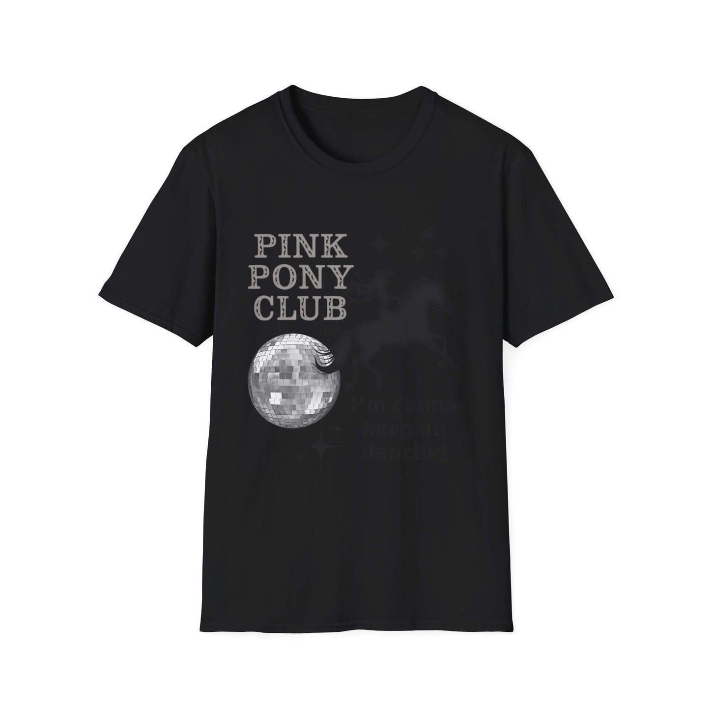 Whimsical Dance Club T-Shirt, Astrology Tee, Unicorn Shirt, Gift for Dancers, Casual Wear, Festival Outfit