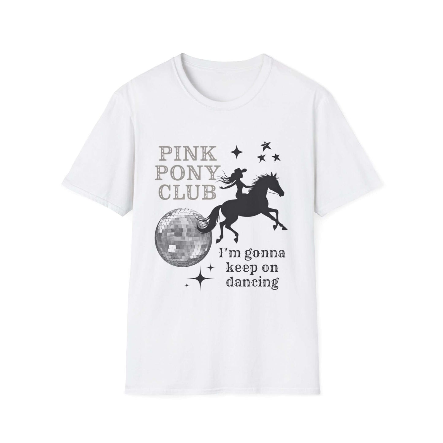 Whimsical Dance Club T-Shirt, Astrology Tee, Unicorn Shirt, Gift for Dancers, Casual Wear, Festival Outfit