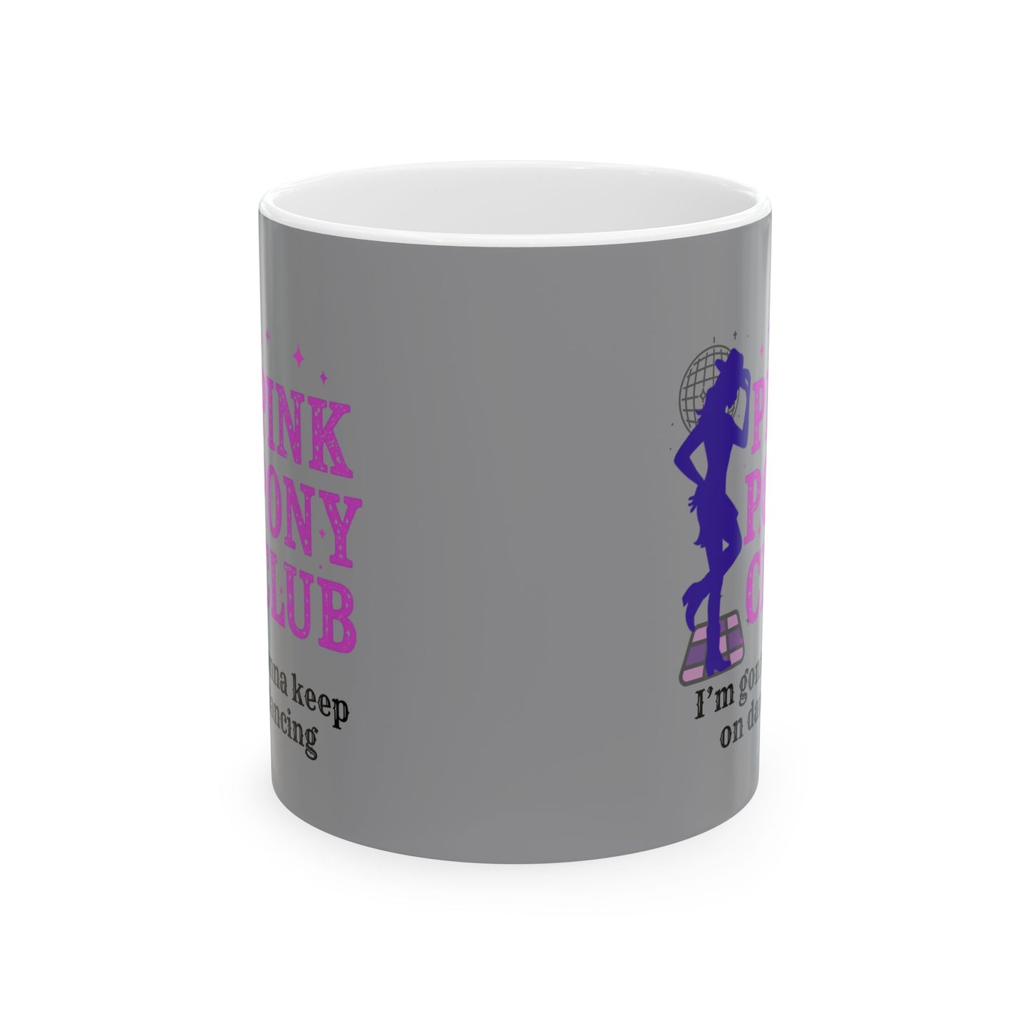 Pink Pony Club Mug - Fun Sassy Cup for Horse Lovers, Ideal Gift for Birthdays, Anniversaries, Holidays, or Just Because