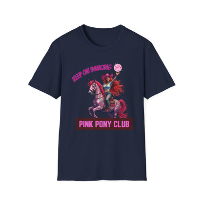 Chappell Roan: Pink Pony Club T-Shirt | Fun Unisex Softstyle Tee