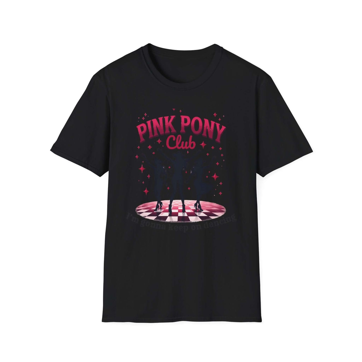 Pink Pony Club Dance T-Shirt, Unisex T-Shirt, Party Tee, Dance Lover Gift, Retro Club Shirt, Music Festival Apparel