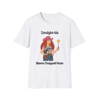 Chappell Roan Straight-Ish Graphic T-Shirt, Funny Tee, Gift for Women, Casual Wear, Everyday Humor Top, Birthday Gift