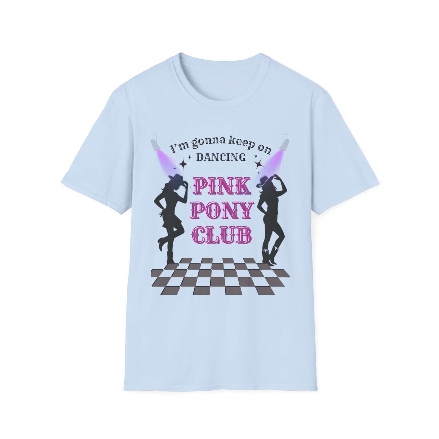 Dancing Pink Pony Club T-Shirt - Fun Graphic Tee, Casual Wear, Gift for Dancers, Birthday Celebration, Festival Outfit