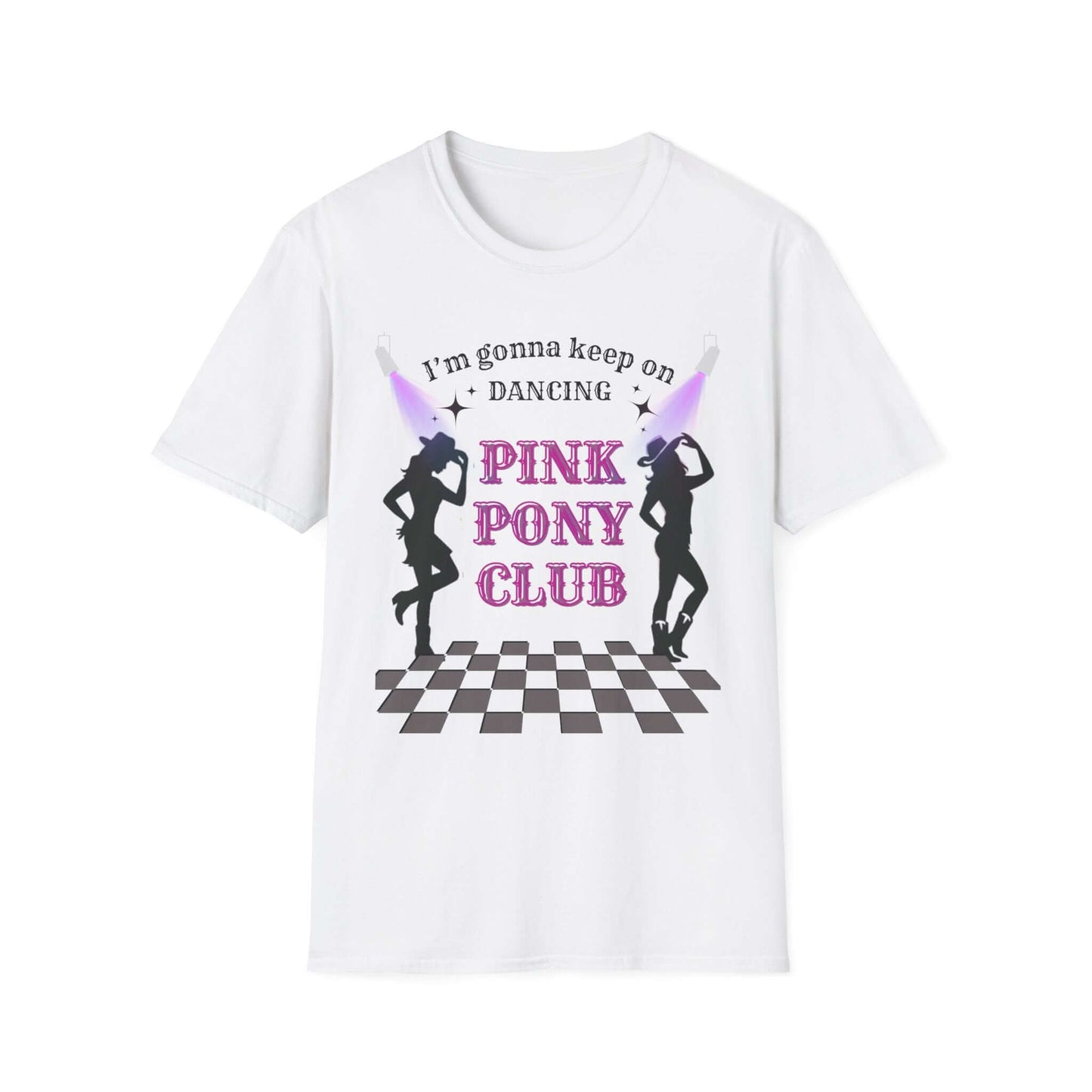 Dancing Pink Pony Club T-Shirt - Fun Graphic Tee, Casual Wear, Gift for Dancers, Birthday Celebration, Festival Outfit