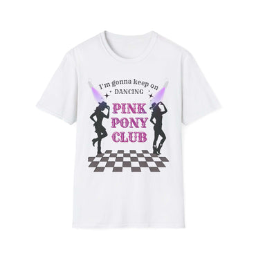Dancing Pink Pony Club T-Shirt - Fun Graphic Tee, Casual Wear, Gift for Dancers, Birthday Celebration, Festival Outfit