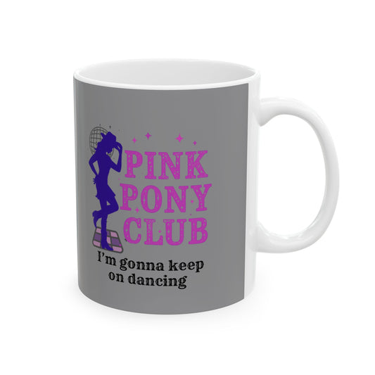 Pink Pony Club Mug - Fun Sassy Cup for Horse Lovers, Ideal Gift for Birthdays, Anniversaries, Holidays, or Just Because