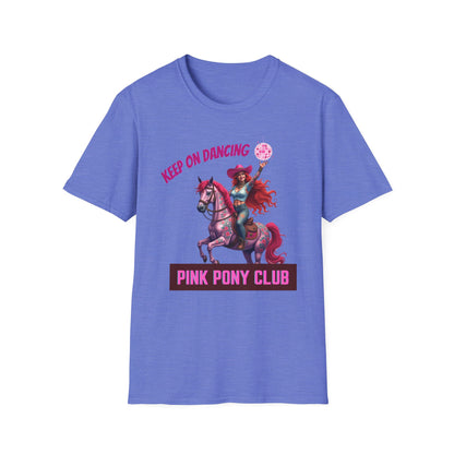 Chappell Roan: Pink Pony Club T-Shirt | Fun Unisex Softstyle Tee