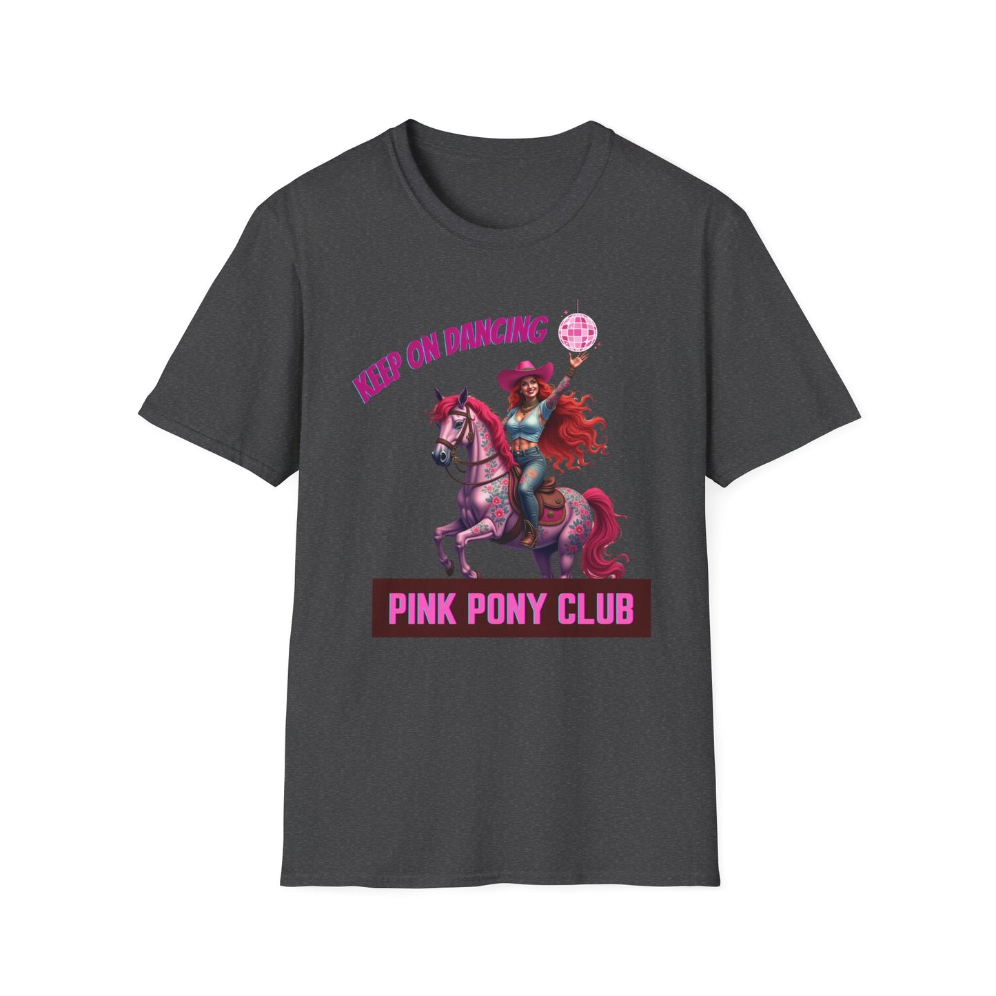 Chappell Roan: Pink Pony Club T-Shirt | Fun Unisex Softstyle Tee