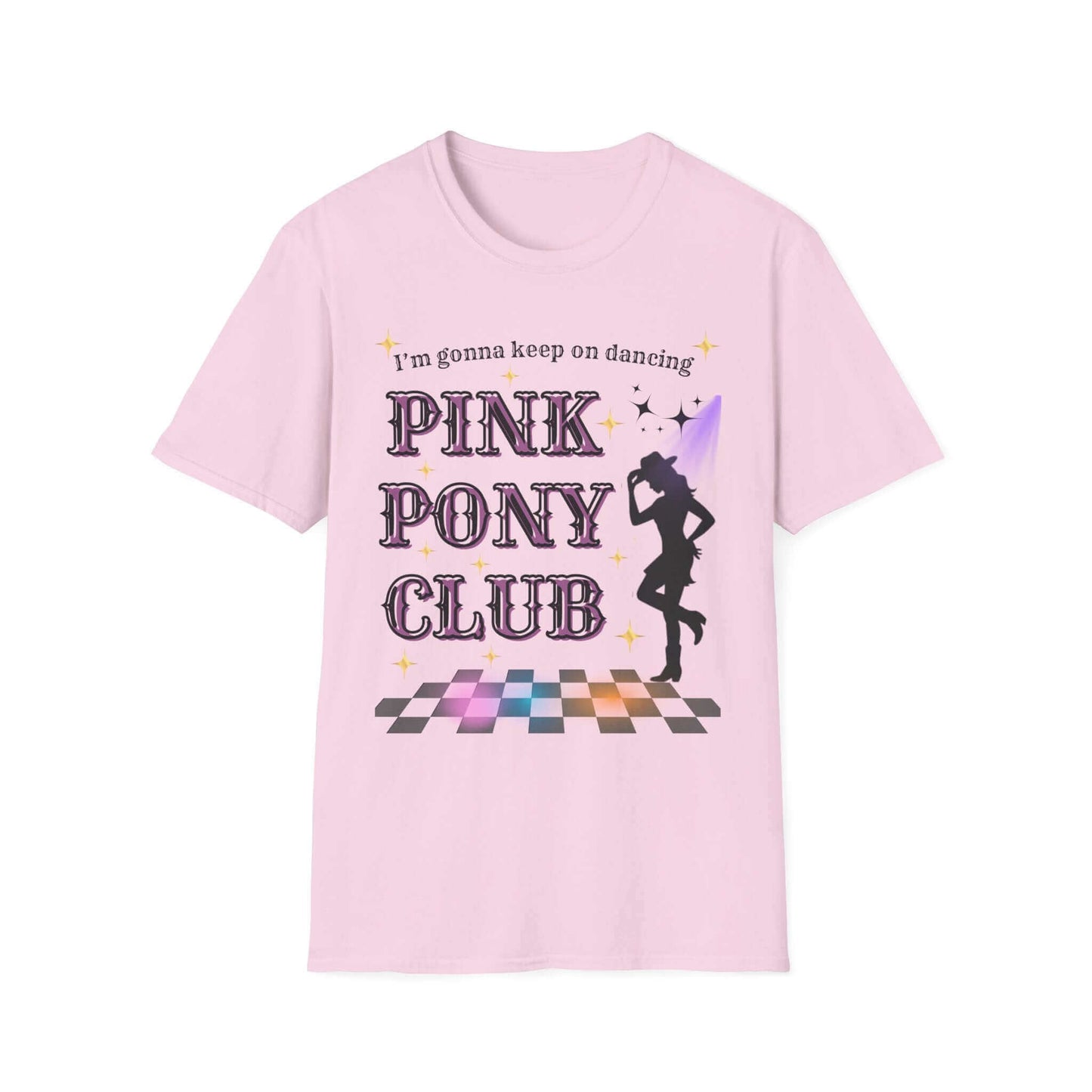 Pink Pony Club Shirt, Dance Party Tee, Unisex Graphic Shirt, Festival Outfit, Gift for Dancers