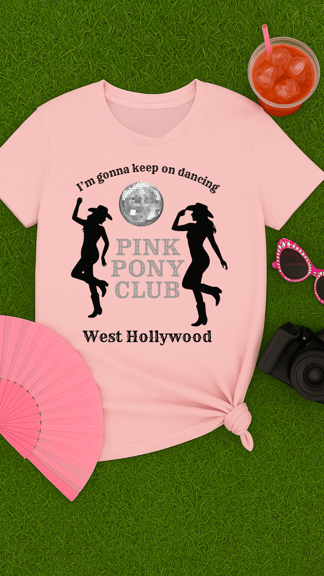 Pink Pony Club Unisex T-Shirt, Retro Disco Tee, Pink Pony Club Shirt, West Hollywood Apparel, Dance Party Fashion